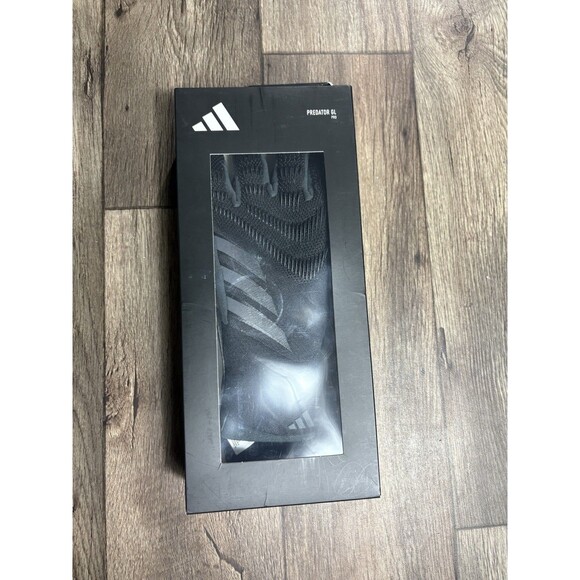 Adidas Predator GL Pro Goalkeeper Soccer Gloves Black IQ4033 Men's Size 10 - Picture 1 of 9